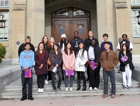 SIS - Students and Alana in front of school (1)-1